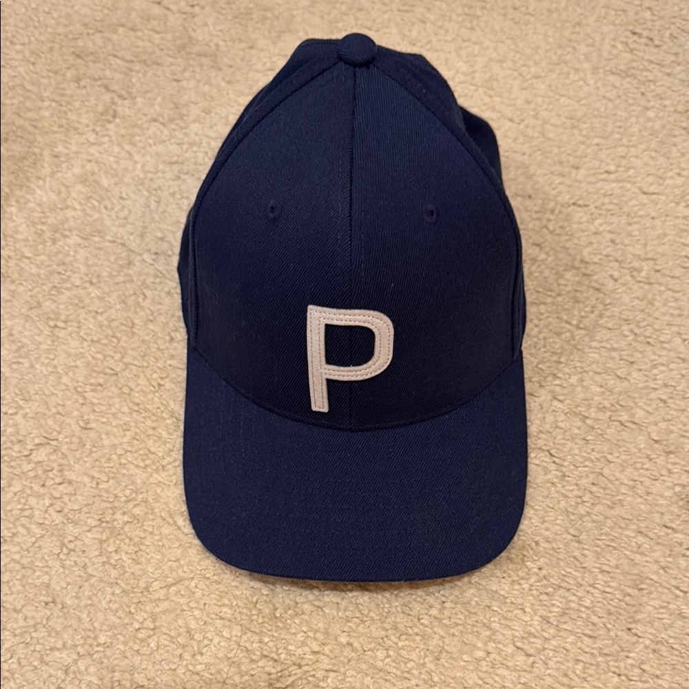 Puma Dark Blue Cap with White Emblem